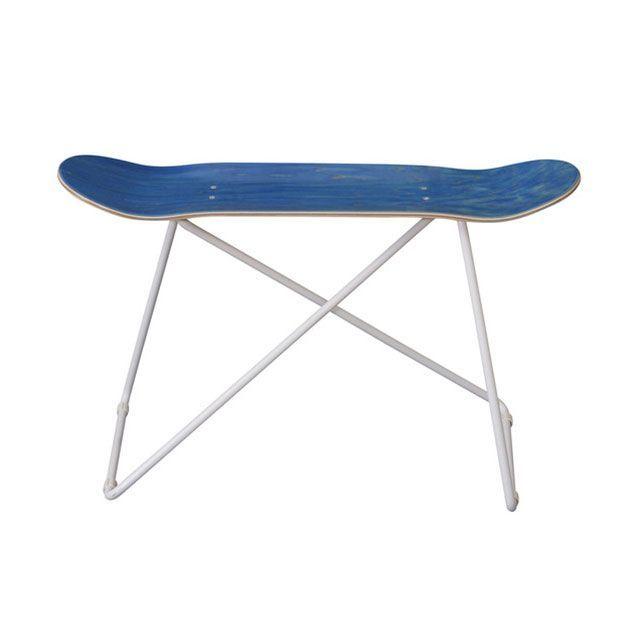 【メーカー直送】東谷 SF-201BL スケートボードスツール（ブルー） Azumaya 東谷 【メーカー直送】東谷 SF-201BL スケートボードスツール（ブルー