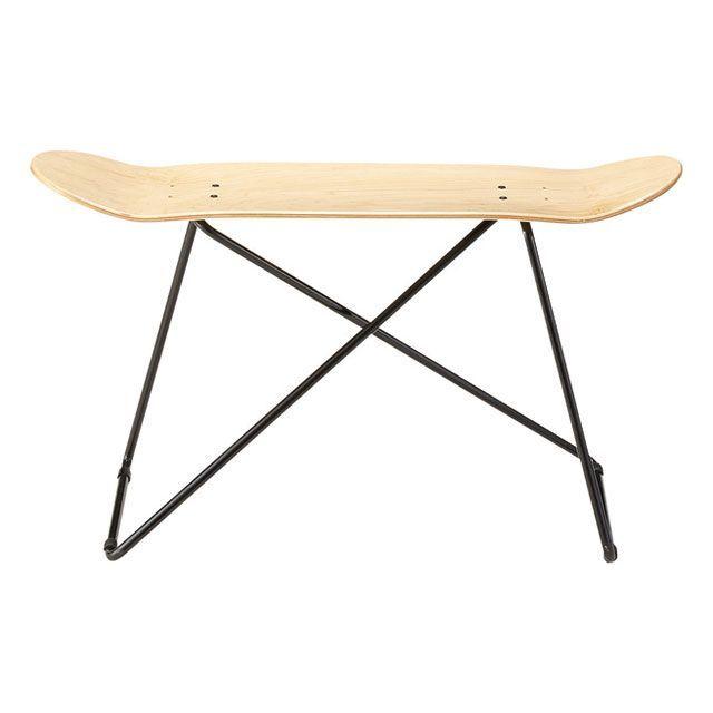 【メーカー直送】東谷 SF-201NA スケートボードテーブル（ナチュラル） Azumaya 東谷 【メーカー直送】東谷 SF-201NA スケートボードテーブル