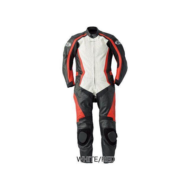 スピードオブサウンド SOS-18 RACING SUIT（ホワイト/レッド） サイズ