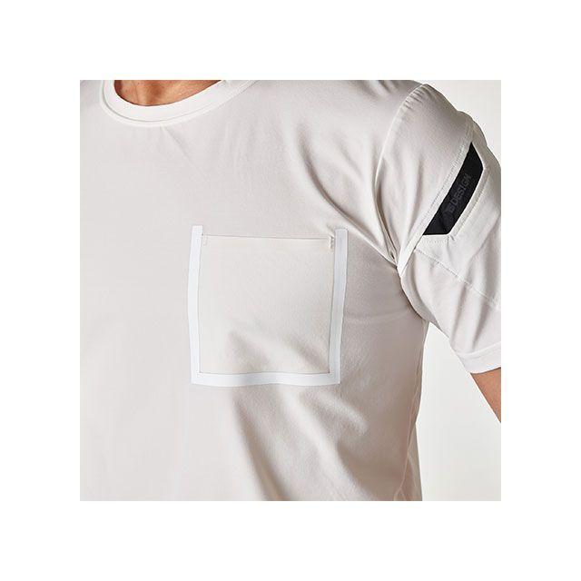 正規品／TSデザイン TS DELTAスウェットワークTシャツ（ホワイト） サイズ：L TS DESIGN バイク｜camp｜04
