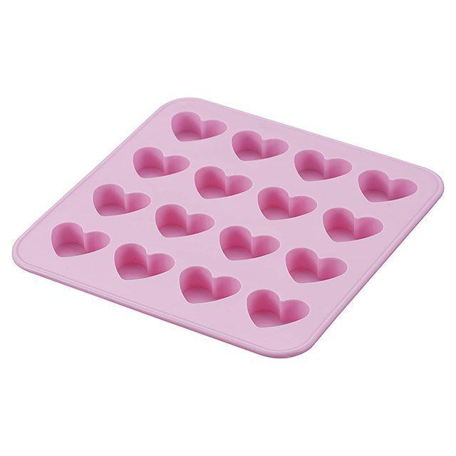 貝印 Kai House SELECT シリコーントレー16個取り ハート kai
