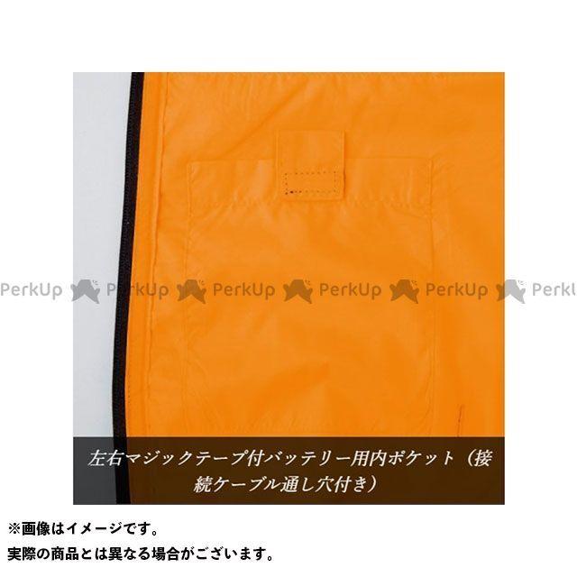 赤マジック 中国産業 COVER WORK 安全ジャケット カヴァーワーク（蛍光橙赤