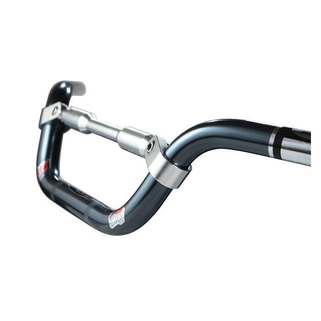 ハーディ 汎用 ロードバー MIDIUM カラー ガンメタ HARDY : モトメガネ