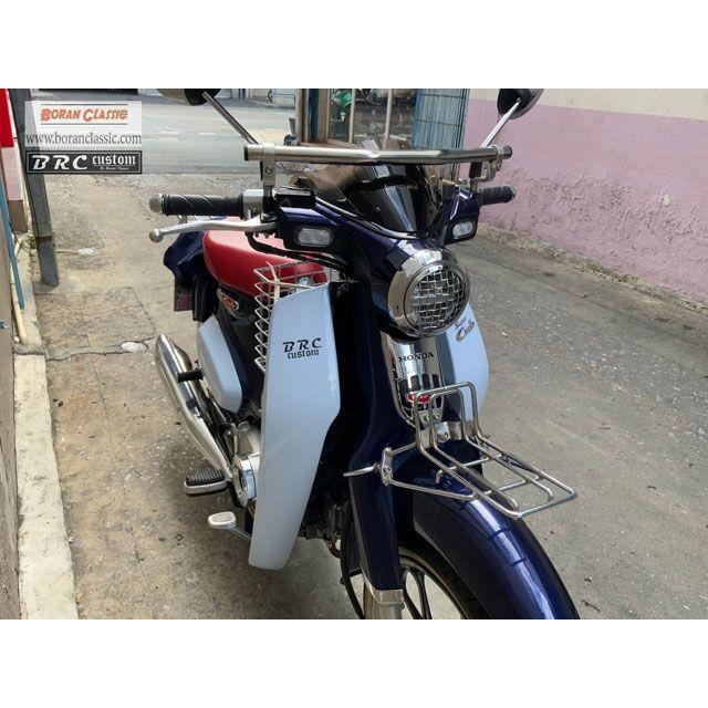 BRC C125 フロントバスケットハンドルセット（クローム） : モトメガネ