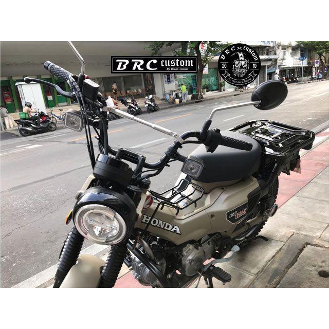 BRC CT125 ハンドルブレース（シルバー） : モトメガネYahoo!店 - 通販