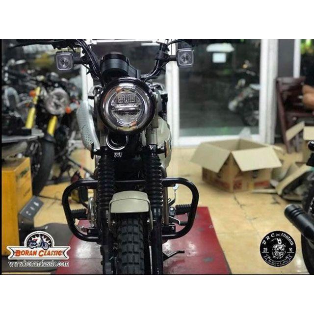BRC CT125 エンジンガード（ブラック） : モトメガネYahoo!店 - 通販
