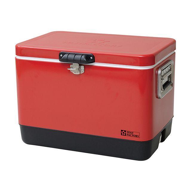 テントファクトリー メタルクーラースチールボックスL RE TENT FACTORY TENT FACTORY（テントファクトリー） メタルクーラースチールボックスL