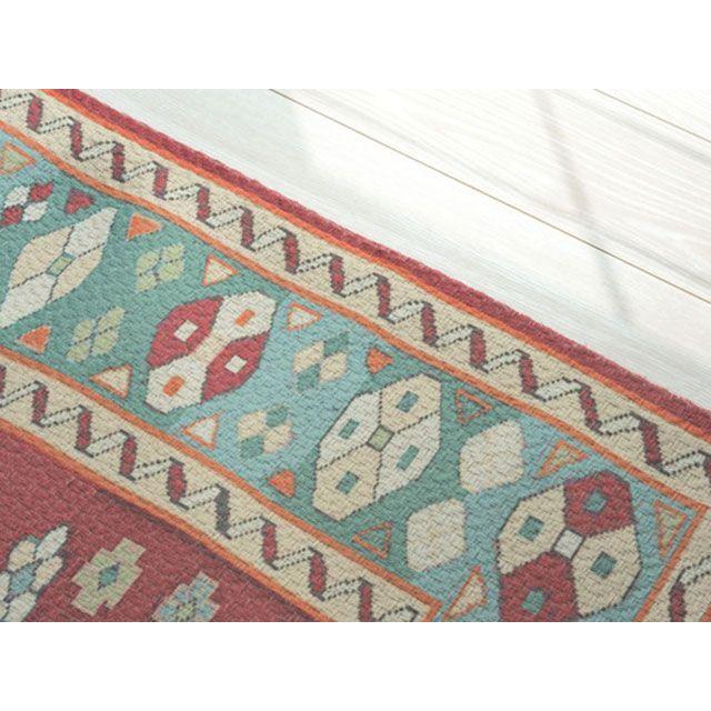 【メーカー直送】東谷 TTR-167B ラグ（レッド） Azumayaの画像