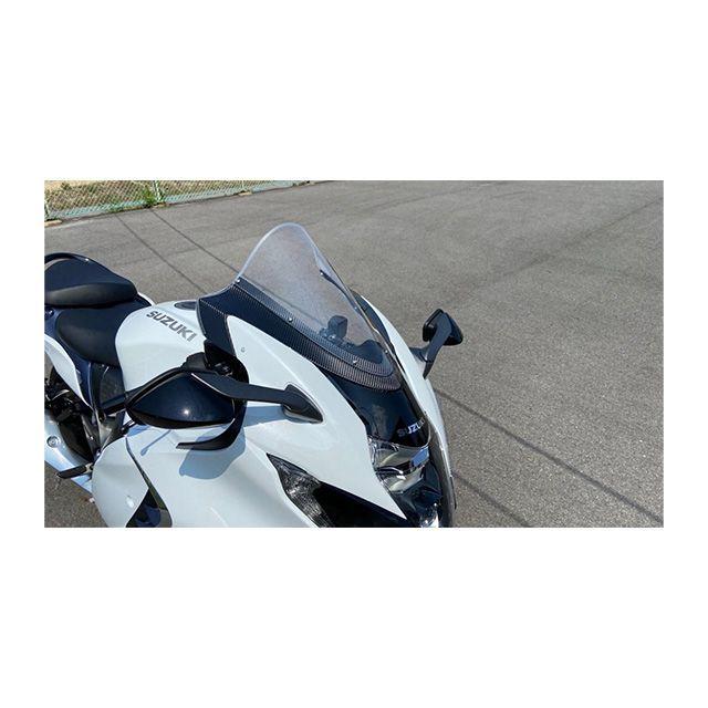 アクリポイント GSX1300隼 カーボンマウントクリアスクリーン ACRY