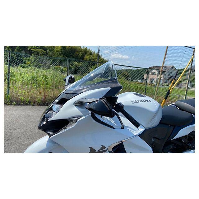 アクリポイント GSX1300隼 カーボンマウントクリアスクリーン ACRY