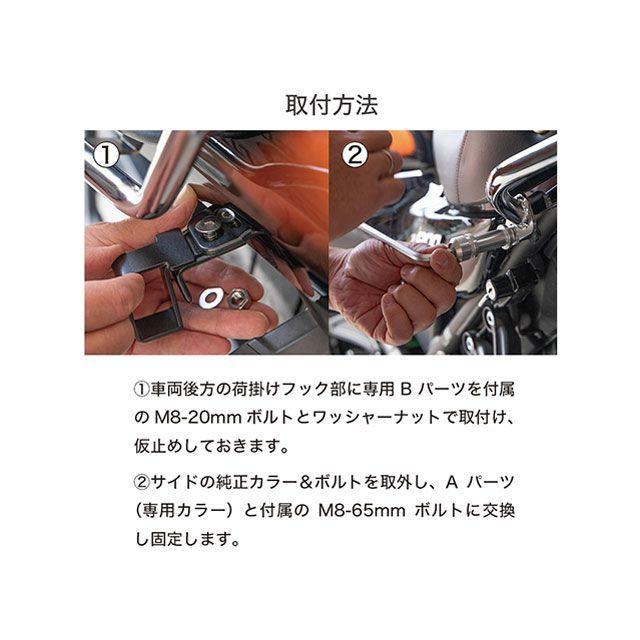 DEGNER デグナー DSB-14 シンセティックレザーサドルバッグ（ブラック