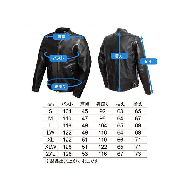 DEGNER（デグナー） 2022-2023秋冬モデル 22WJ-1 レザージャケット