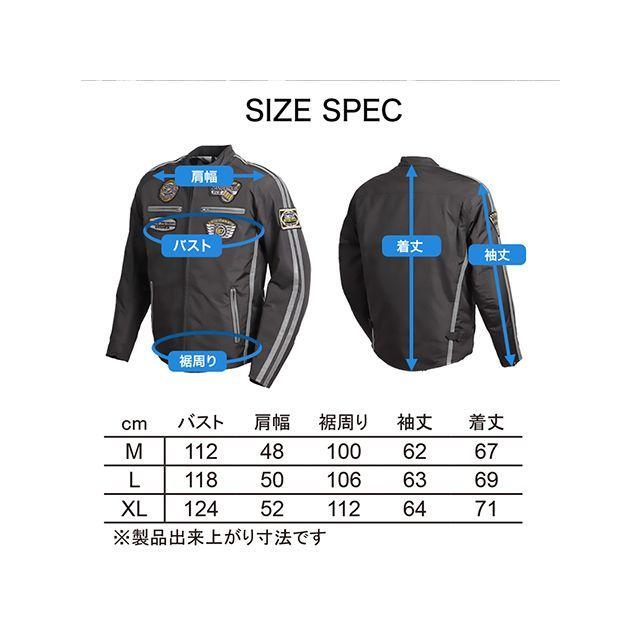 デグナー 2022-2023秋冬モデル 22WJ-2 タスランジャケット（ブラック） サイズ L【特価品】 DEGNER