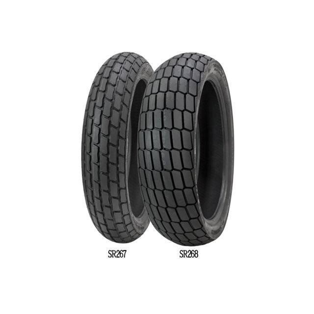 正規品／シンコー 汎用 SR268 140/80-19 71H SOFT（ブラック/ブラック 