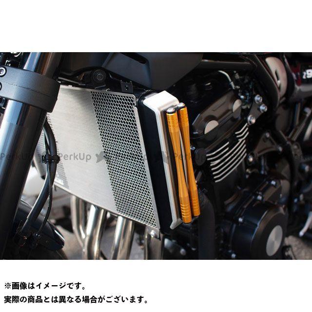 正規品／アーキ Z900RS Z900RSカフェ ラジエターサイドロッドセット（ゴールド×ブラック） ARCHI バイク