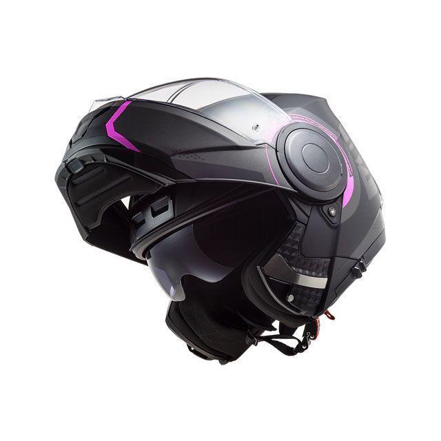 正規品／エルエスツーヘルメット アウトレット品 SCOPE（アーチマットチタニウムピンク） サイズ：L LS2 HELMETS バイク｜camp｜08