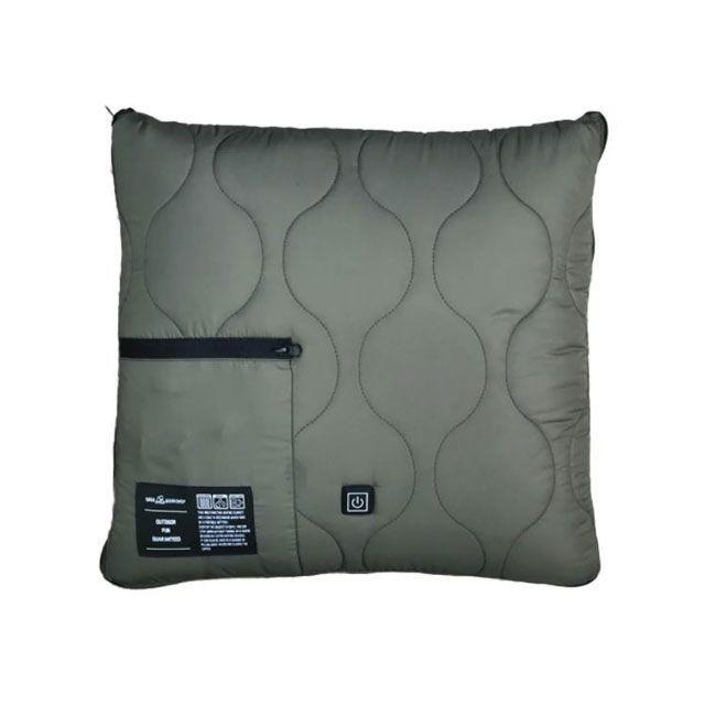 5050WORKSHOP ヌーク ブランケット＆クッション（オリーブ） バイク