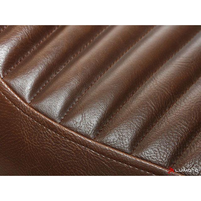 ルイモト STREET CUP ダブルシートカバー Vintage Classic カラー ヴィンテージ ダーク ブラウン LUI MOTO_1