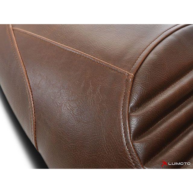 ルイモト STREET CUP ダブルシートカバー Vintage Classic カラー ヴィンテージ ダーク ブラウン LUI MOTO_2