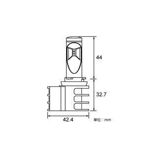 サン自動車 LEDフォグバルブ 12車専用 H8/H11/H16 6000K 2400ml sun