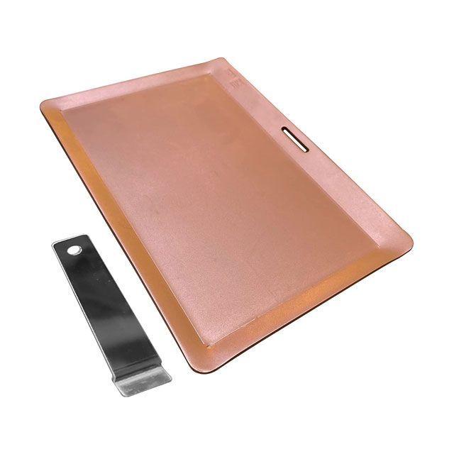 桂記章 純銅製焼肉プレート B5サイズ（リフター付） KATSURAKISYO 桂記章 純銅製焼肉プレート B5サイズ（リフター付） KATSURAKISYO