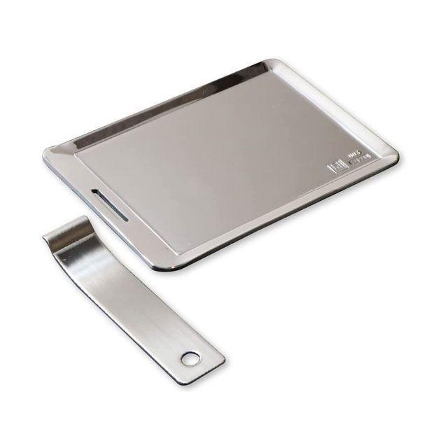 桂記章 銀めっき仕様 純銅製焼肉プレート B6サイズ（リフター付