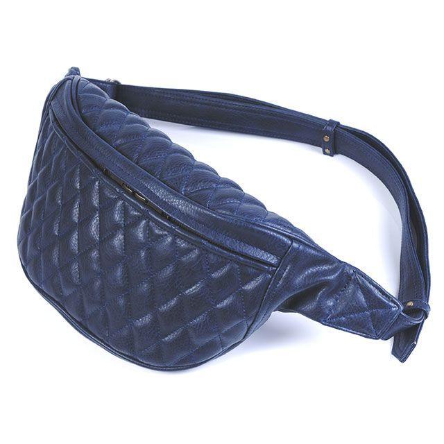 DIN MARKET（ディンマーケット） FANNY PACK（ネイビー） : モトメガネ