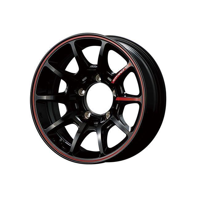 MID RMP Racing R25（BKR ブラック＋リムレッドライン） : モトメガネ