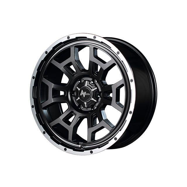 MID NITRO POWER H6SLUG（SGMP セミグロスガンメタ/フランジDC/リム