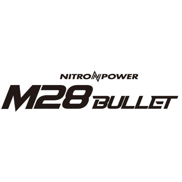 MID NITRO POWER M28 BULLET（BK ブラック/ミラーカット） MIDの画像