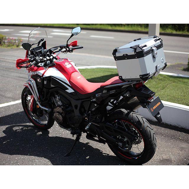 クーケース リア アルミ トップケース Q1 45L（シルバー） COOCASE