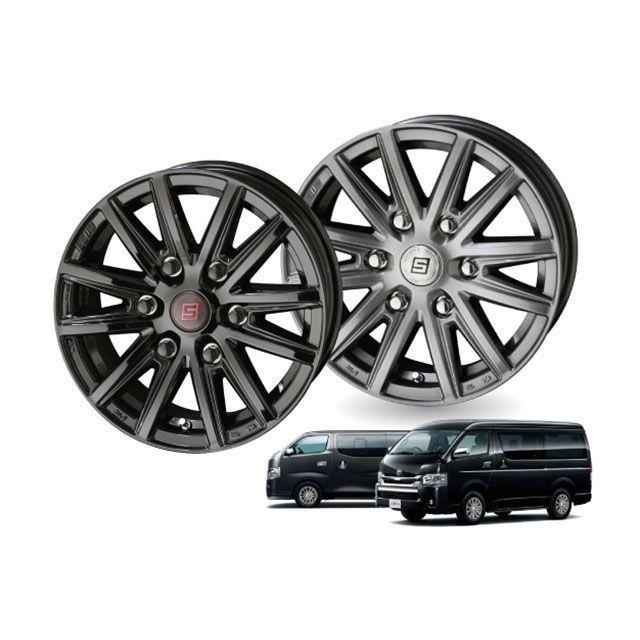 SEIN SS 13×4.0J/インセット＋45/ホール4穴/PCD100/メタルフレークシルバー SEIN_2