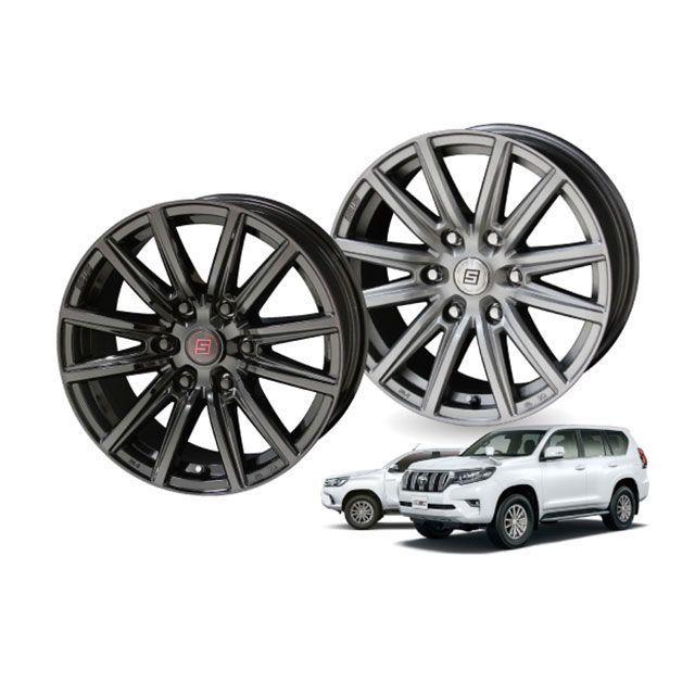 SEIN SS 13×4.0J/インセット＋45/ホール4穴/PCD100/メタルフレークシルバー SEIN_4