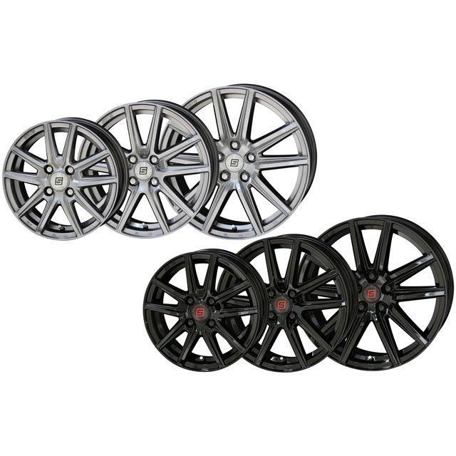 SEIN SS 13×4.0J/インセット＋45/ホール4穴/PCD100/ソリッドブラック