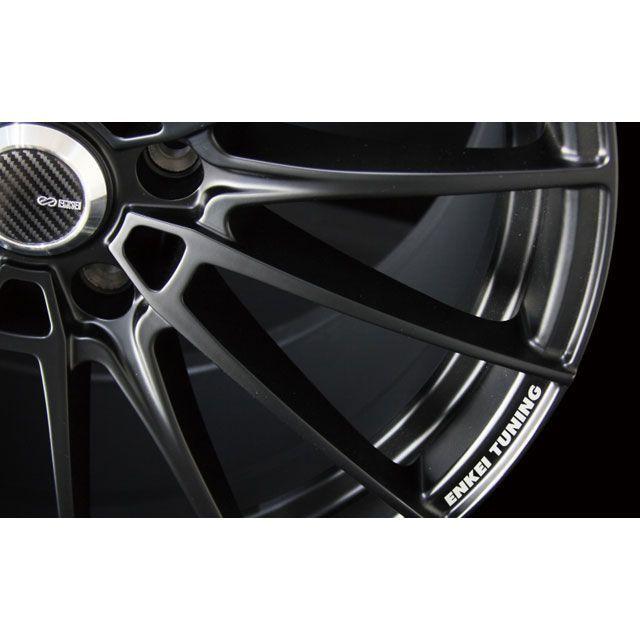 ENKEI TUNING FC01 17×7.0J/インセット＋53/ホール5穴/PCD114.3/セミグロスブラックxロゴレーザーエッジング EN…_1