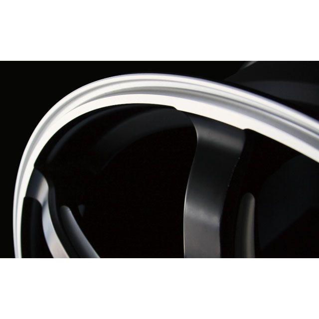 ENKEI TUNING SC38 15×5.5J/インセット＋45/ホール4穴/PCD100/マットブラックxリムエンドポリッシュ ENKEI T…