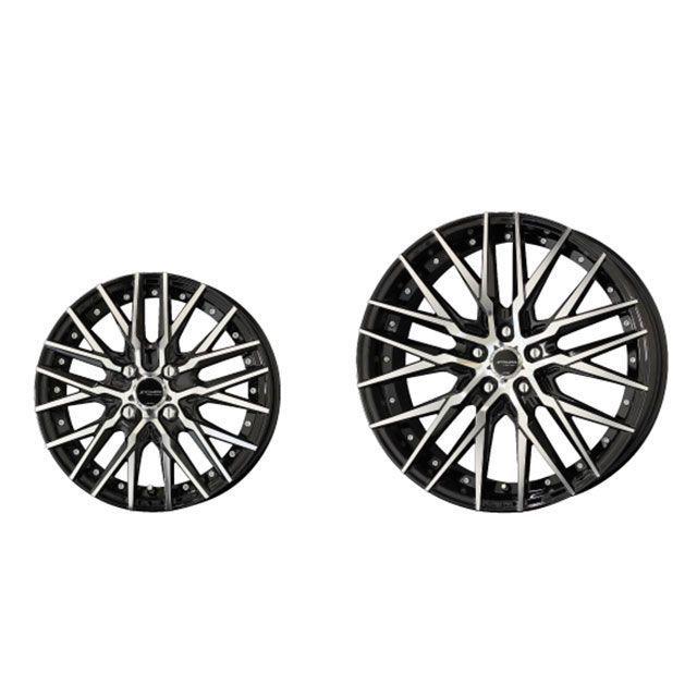 STEINER CVX 19×8.5J/インセット＋35/ホール5穴/PCD114.3/ブラックx