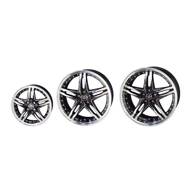 STEINER LSV 18×7.5J/インセット＋38/ホール5穴/PCD114.3/ブラックx