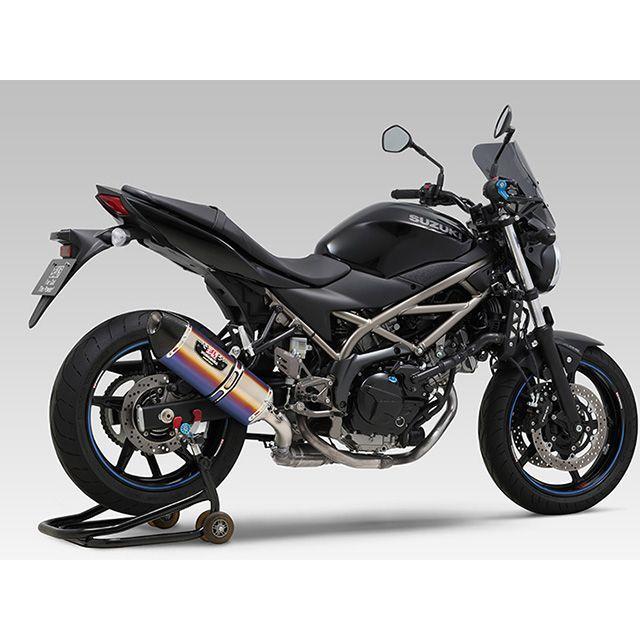 本日限定価格！スズキ　SV650 ヨシムラチタンマフラー政府認証 ヨシムラ（YOSHIMURA） SV650 SV650X Slip-On R-77Jサイクロン EXPORT