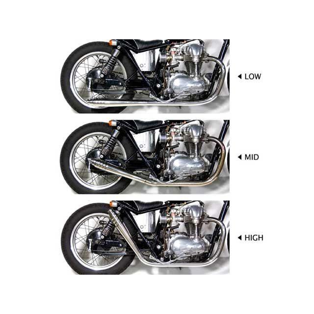 モーターロック W650/400 W650/400用 69エキゾースト 手曲げ タイプ