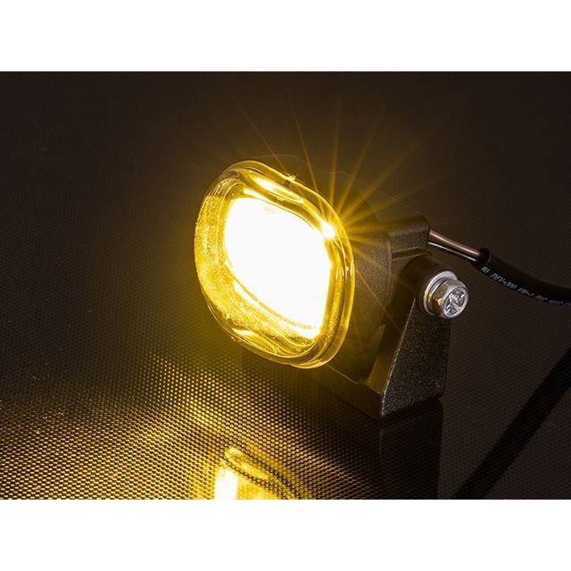 キジマ 汎用 フォグランプ LEDイエロー 12V7.3W 3000K IP67 1コ KIJIMA_1