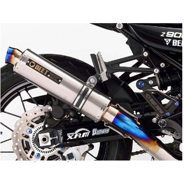 ビートジャパン Z900RS New NASSERT-R スリップオンマフラー （クリアチタン） BEET_1