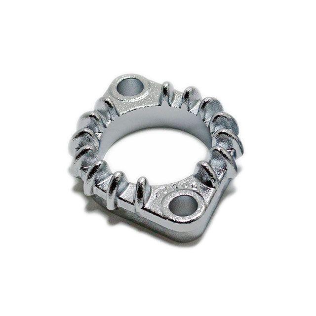 モーターロック XS650SP/TX650 マフラーフランジ Finned Head Clamps
