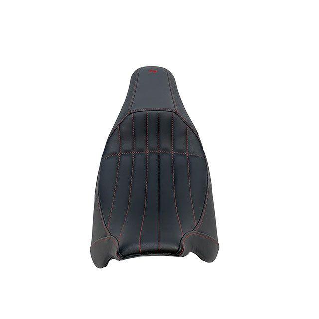 正規品／ケンズファクトリー ツーリングファミリー汎用 2008Up Two-Up seat RED ステッチ kens-factory バイク｜camp｜06