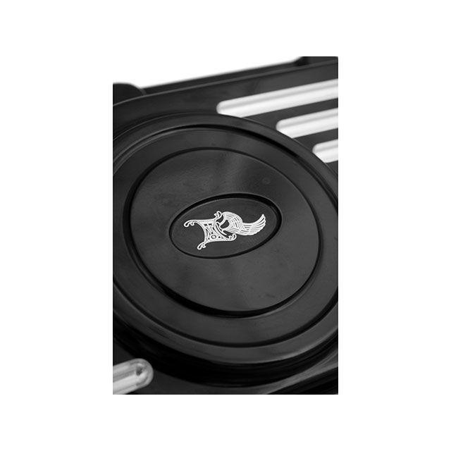 ケンズファクトリー Milwaukee Eight Twin Cam Hydlaulic Clutch cover shell BlackMachi…の画像
