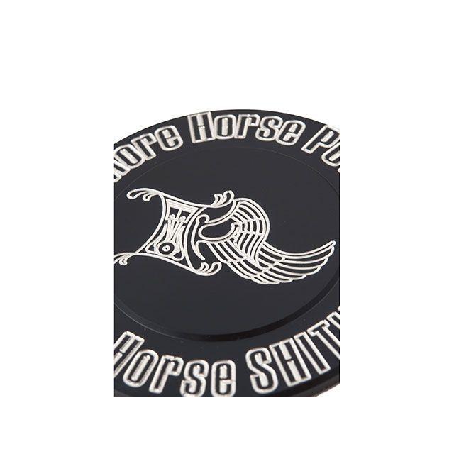 ケンズファクトリー Evo Point cover 2hole Black/Machine cut MHP/LHS