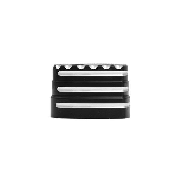 ケンズファクトリー Touring IG Switch Cover Pre 2013 Touring Black/Machine Cut kens-…の画像