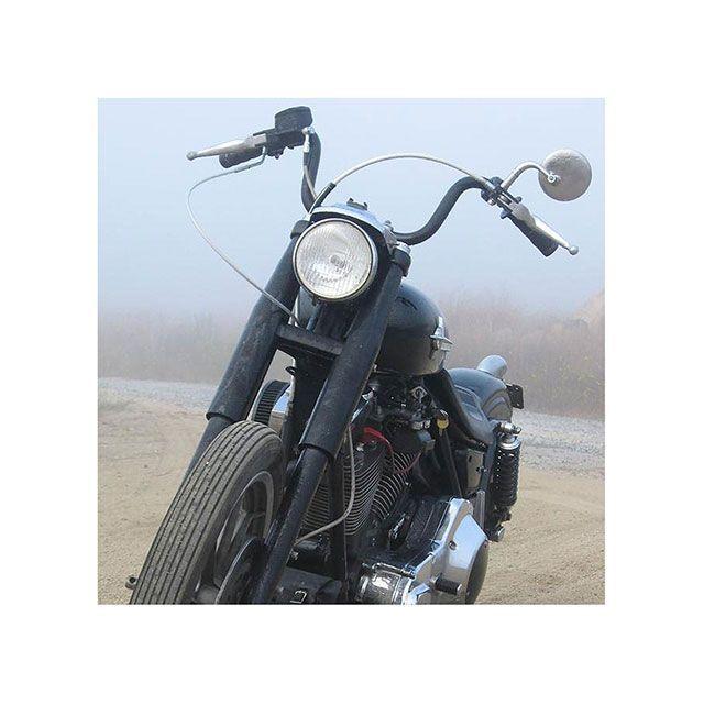 ビルトウェル ハーレー用 チャンプスハンドル 配線逃がし穴有り（ブラック） Biltwell_2