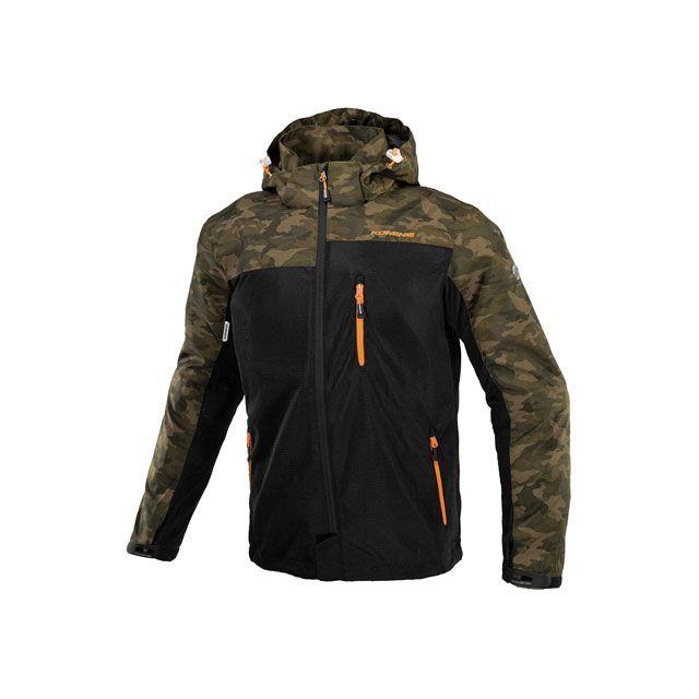 コミネ 2023春夏モデル JK-1143 プロテクトメッシュパーカｰテン（カモ ブラック） サイズ 2XL KOMINE コミネ（Komine） 2023春夏モデル JK-1143 プロテクトメッシュパー