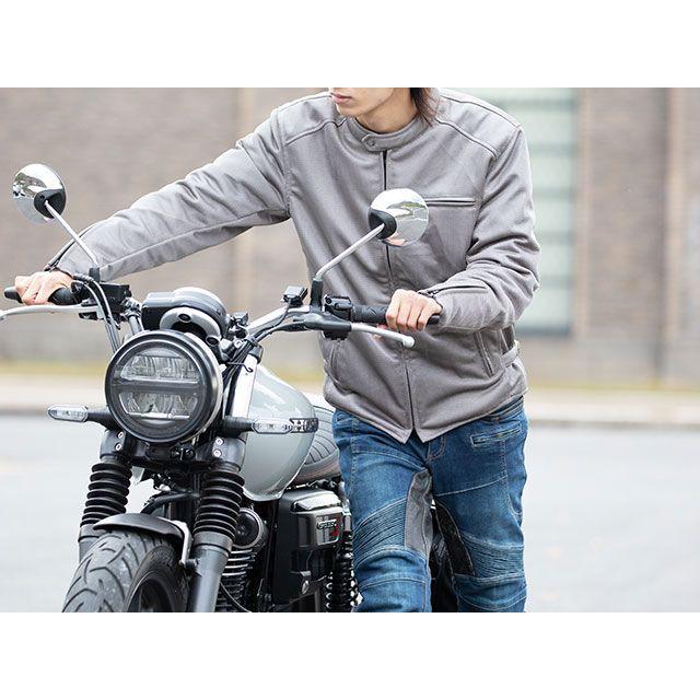 正規品／デグナー 2023春夏モデル 23SJ-11 メッシュジャケット（グレー  